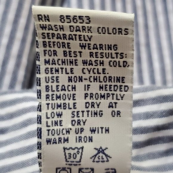 Koret Petite Embroidered Flowers & Stars Striped Top One Piece NEW Size SP - Picture 15 of 16